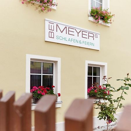 Bei Meyers Schlafen & Feiern Hotel Bohlen  Exterior foto